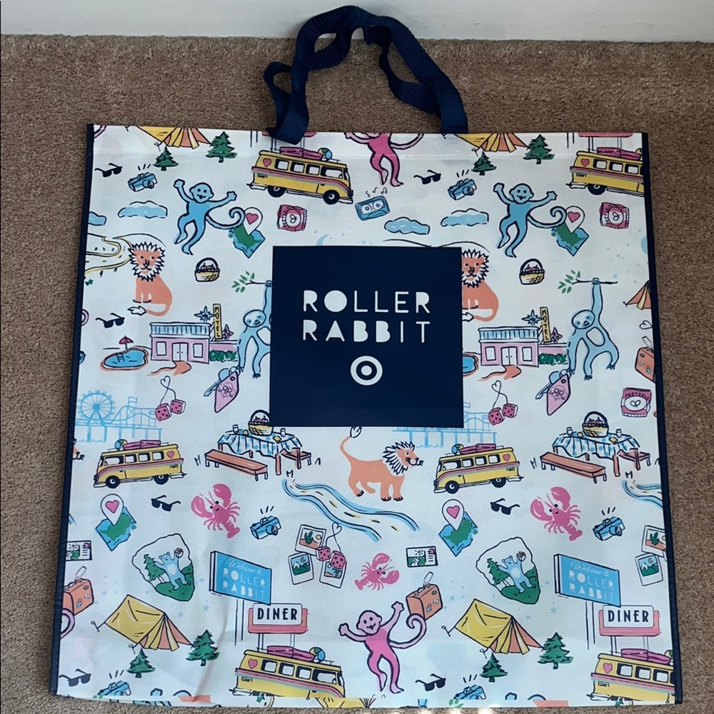 Roller Rabbit x Target Reusable Large Tote Bag